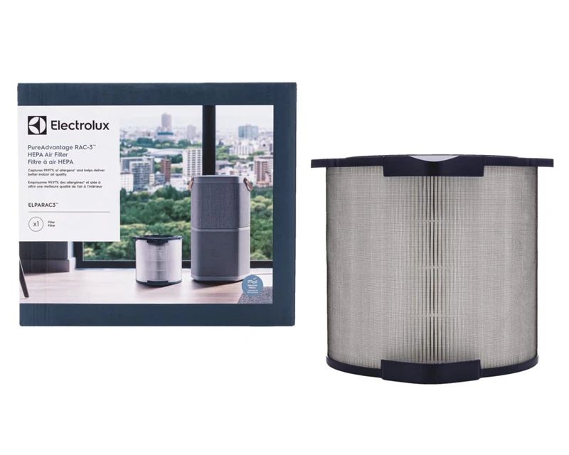 Electrolux ELPARAC3 PureAdvantage RAC-3 HEPA Replacement Air Purifier Filter, White