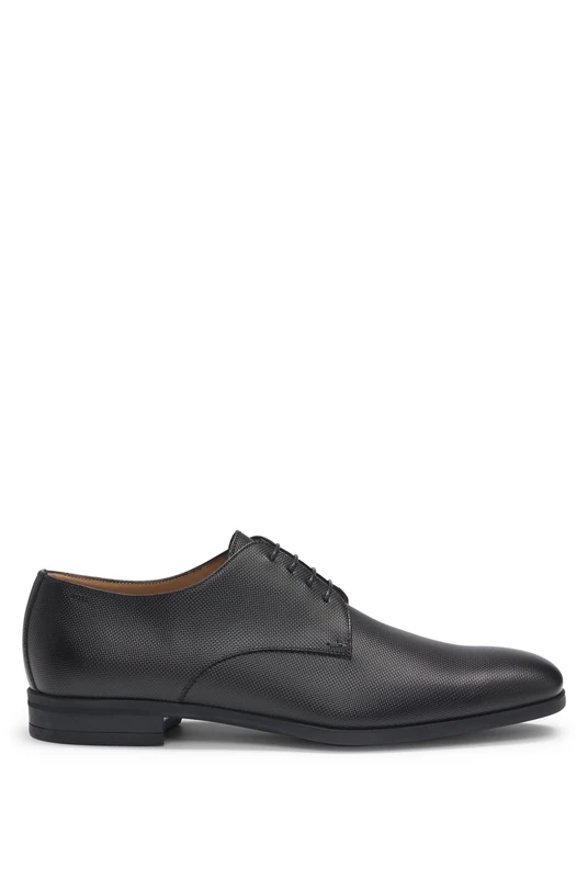 BOSS Male Kensington_Derb_pr_N Dress Shoes Black 10.5 UK