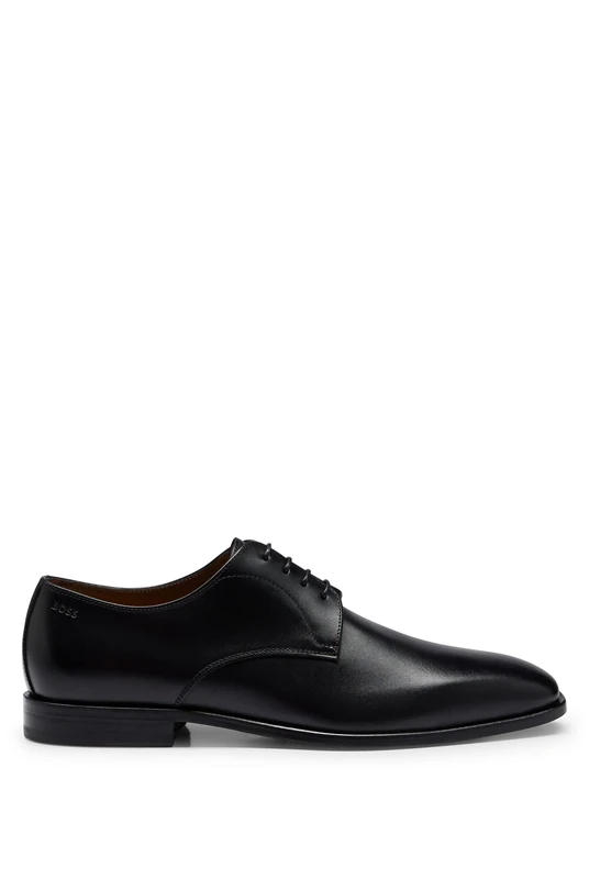 BOSS Male Lisbon_Derb_Bu1_N Dress Shoes Black 9 UK
