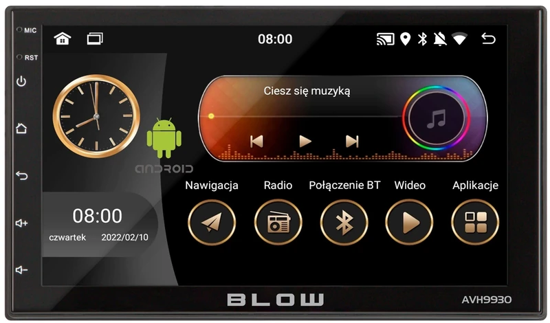 Radio Samochodowe AVH-9930 2DIN 7Cal GPS