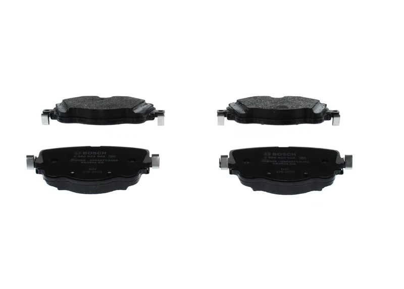 Bosch BP2566 Brake pads - ECE-R90 certified - 1 set of 4 pads