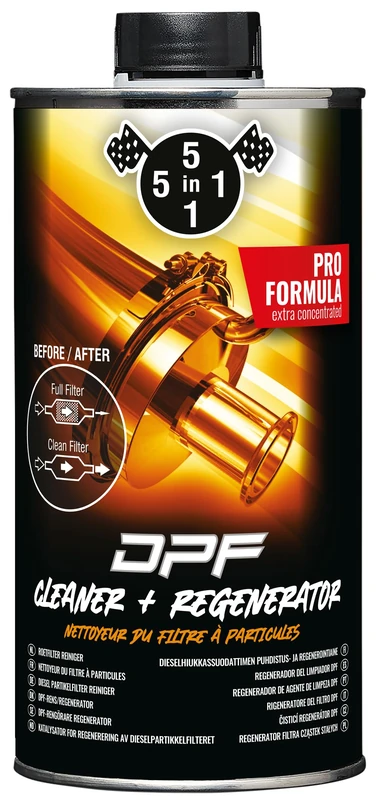 5in1 DPF Cleaner Regenerator PRO 1000ml