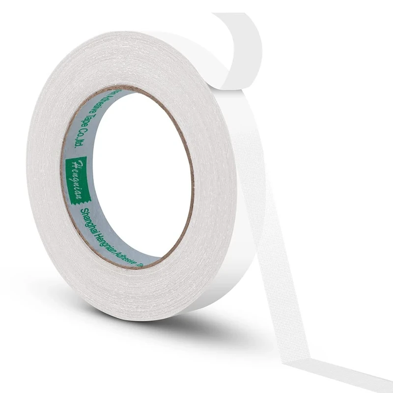 flintronic Double Sided Tape, 1 Roll Mounting Tape Heavy Duty, Multipurpose Adhesive Clear Sticky Tape for DIY, Crafts, Gift, Photos Documents, Wallpaper, Cards and Boxes （20mm*20m）