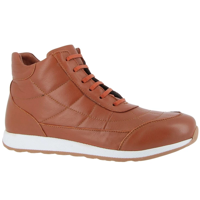 Andrea Conti Women's Trainers Sneaker, Chestnut, 4.5 UK