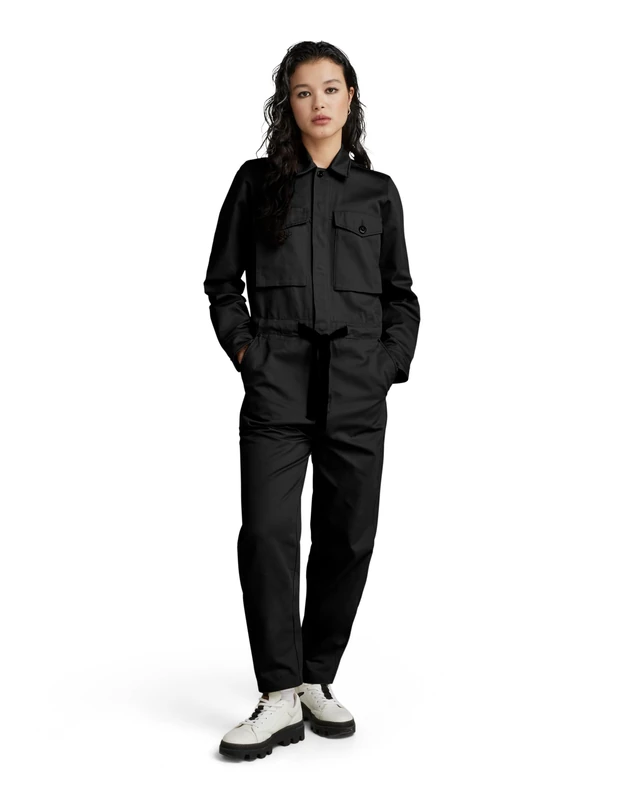G-Star Women's Army Jumpsuit , Black (dk black D24234-C962-6484), XXL
