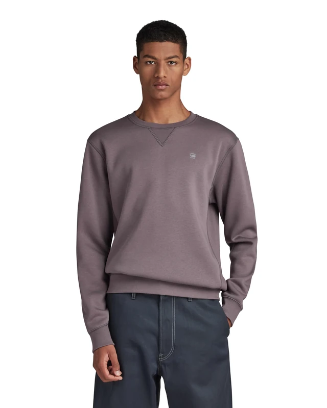 G-Star Men's Premium Core Sweater, Grey (rabbit D16917-C235-G077), XS
