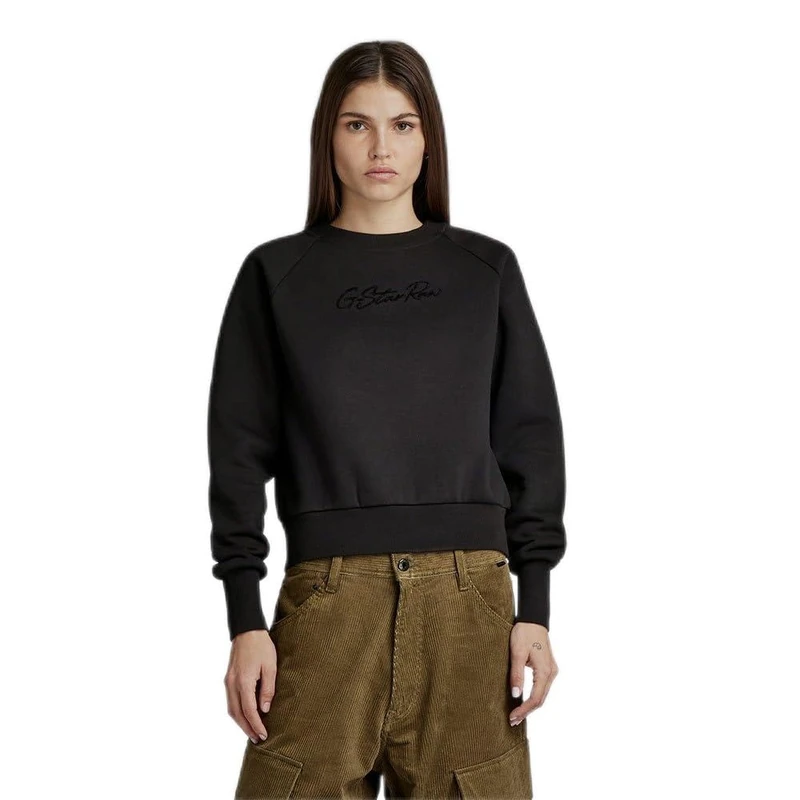 G-Star Women's Autograph Sweater, Black (dk black D24217-D425-6484), XL - Image 1