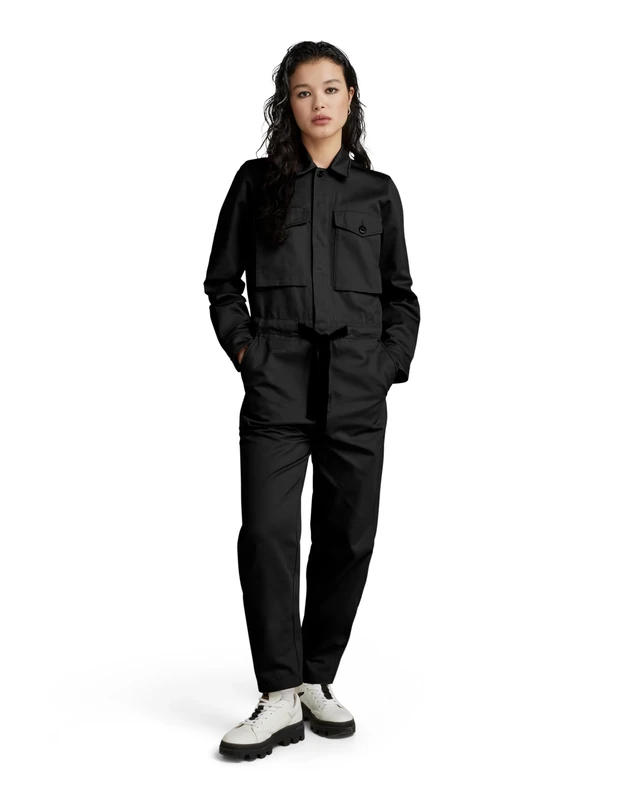 G-Star Women's Army Jumpsuit , Black (dk black D24234-C962-6484), M