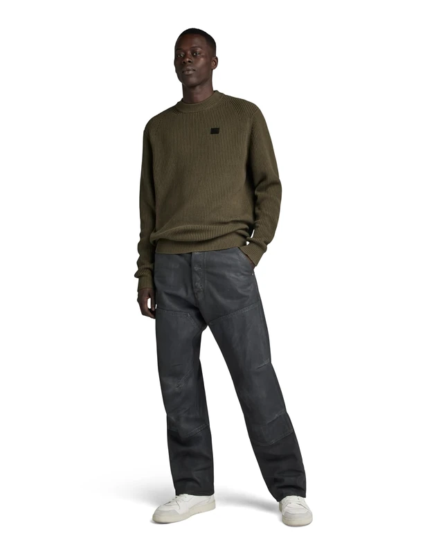 G-Star Men's Pullover, Green (dark olive D23930-C868-C744), XXL