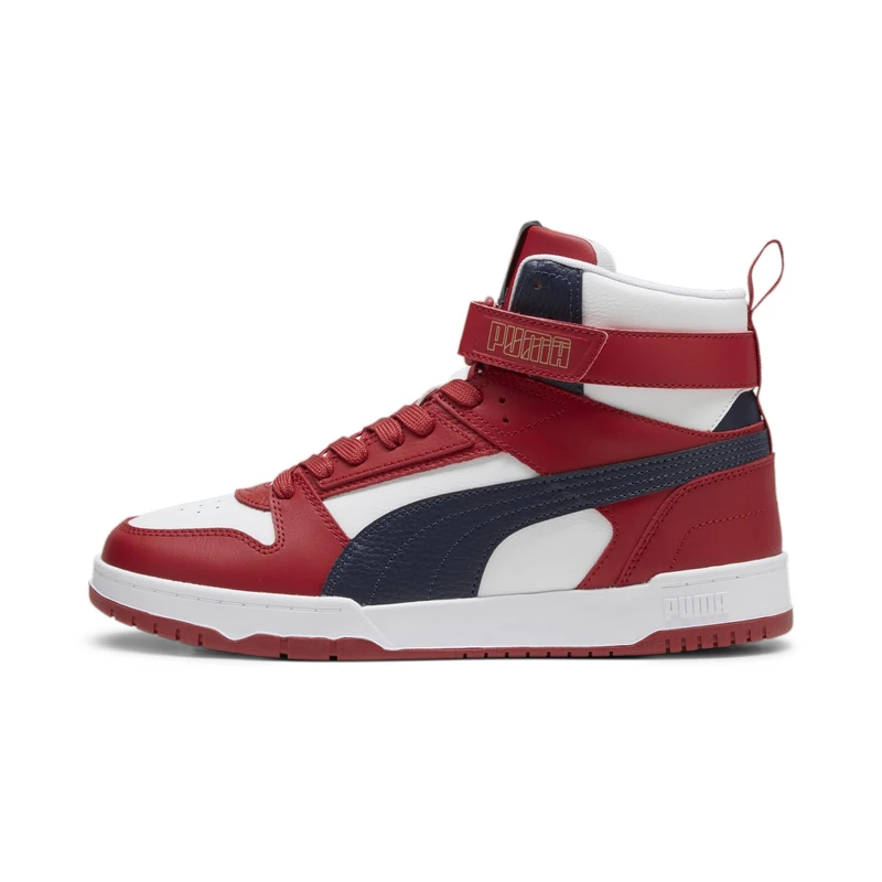 Puma Unisex Adults Rbd Game Sneakers, Puma White-New Navy-Club Red, 6.5 UK