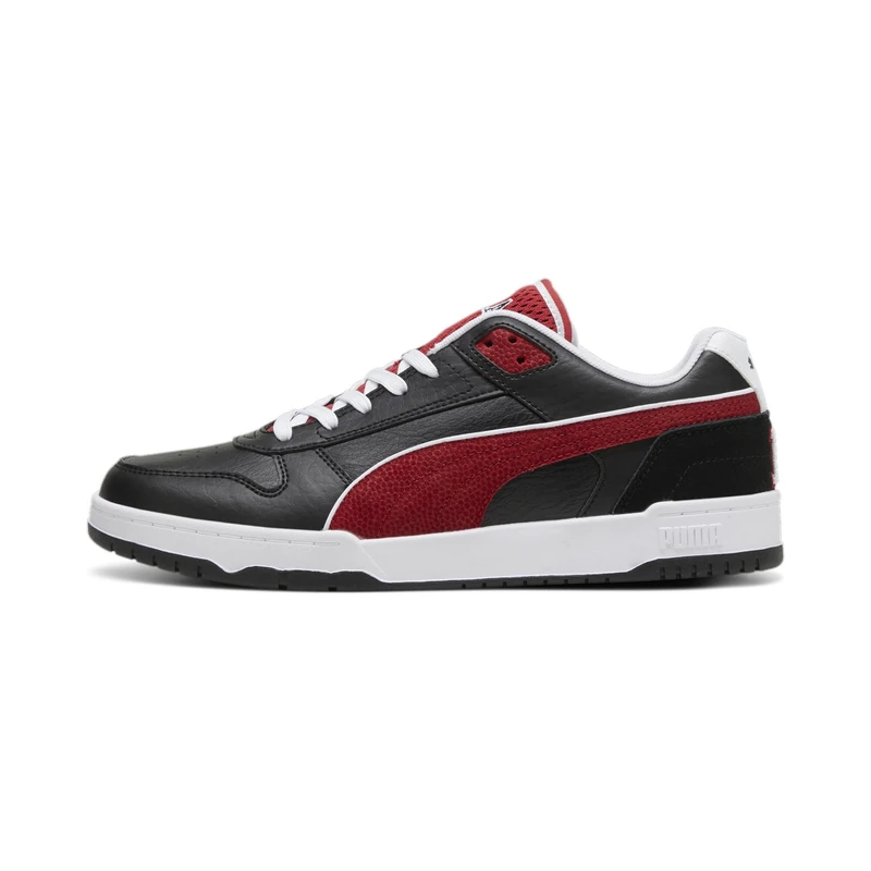 Puma Unisex Adults Rbd Game Low Retro Club Sneakers, Puma White-Puma Black-Club Red, 3.5 UK