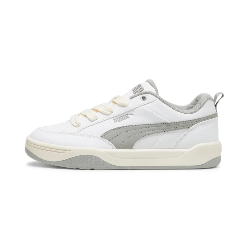 Puma Unisex Adults Park Lifestyle Sneakers, Puma White-Smokey Gray-Sugared Almond, 9.5 UK