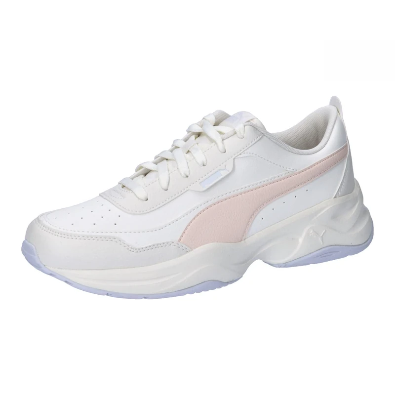Puma Women Cilia Mode Sneakers, Warm White-Silver Mist-Rosebay, 7.5 UK