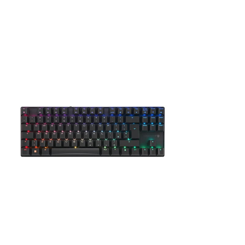 CHERRY MX 8.2 TKL Wireless, Cordless Mechanical Gaming Keyboard without Numeric Keypad, UK Layout (QWERTY), with Metal Transport Case, MX RED Switches, Black