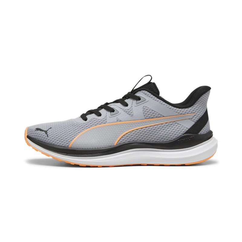Puma Unisex Adults Reflect Lite Road Running Shoes, Gray Fog-Puma Black-Neon Citrus, 4.5 UK - Image 1
