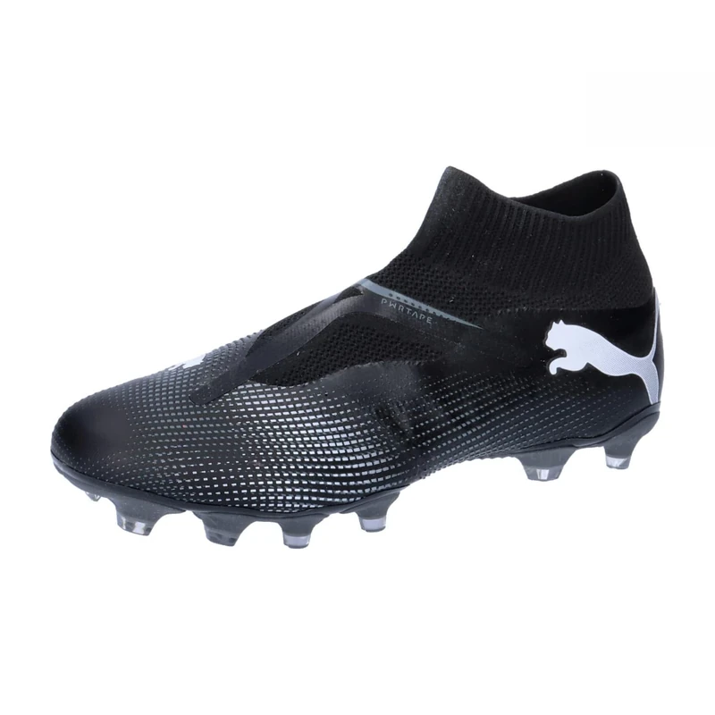 Puma Men Future 7 Match+ Ll Fg/Ag Soccer Shoes, Puma Black-Puma White, 10 UK