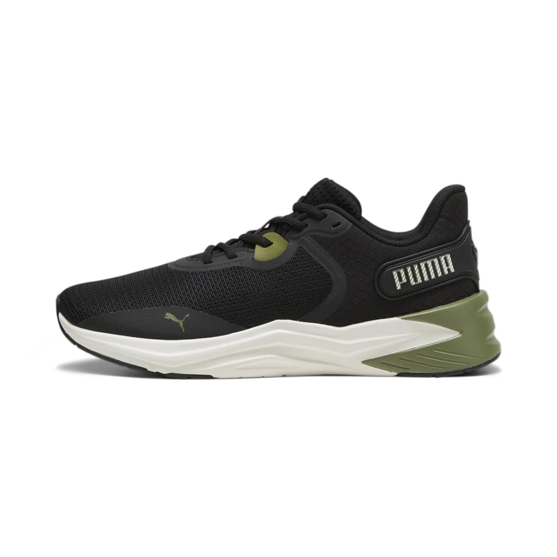 Puma Unisex Adults Disperse Xt 3 Neo Force Road Running Shoes, Olive Green-Puma Black-Warm White, 4 UK
