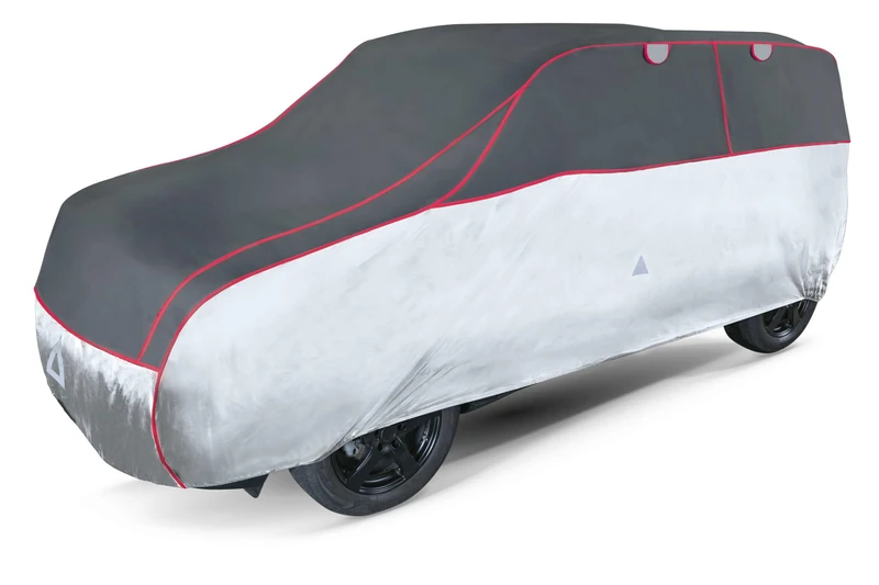 WALSER Hail Proof Car Cover, Waterproof Hail Cover, Hail Cover Pro, Protective Cover Size 9 - Anthracite-Silver