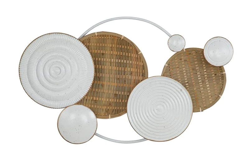 Casablanca Wall Decoration Relief for Hanging Metal 43 x 73 cm