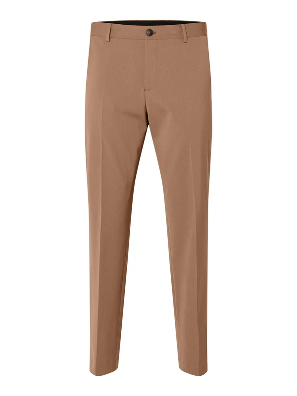 SELETED HOMME Men's Slhslim-Liam TRS Flex Noos Suit Trousers, Camel, 42 - Image 1
