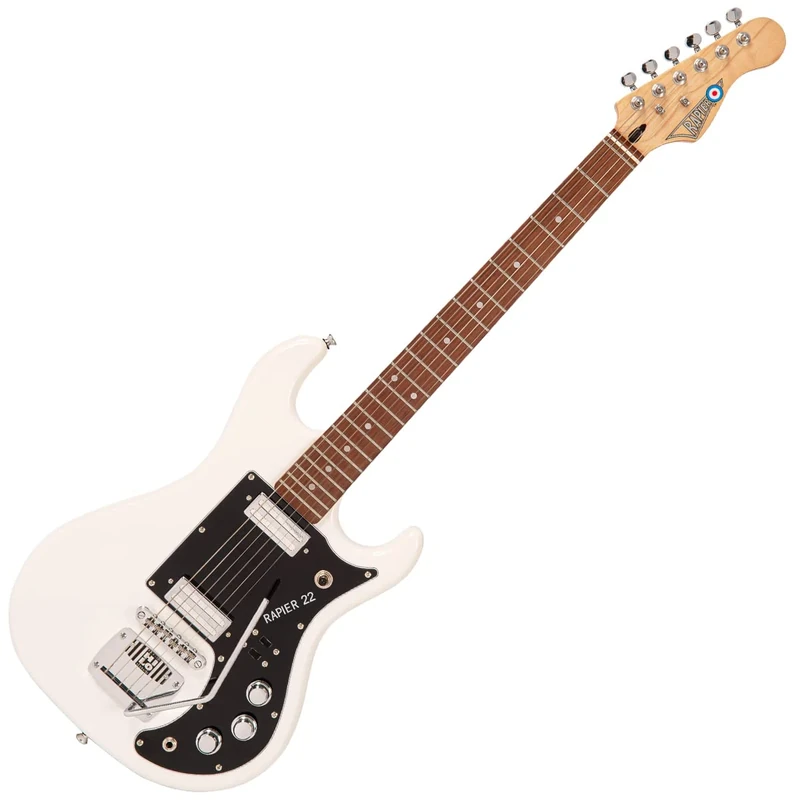 RAPIER 22 ELECTRIC GUITAR - ARCTIC WHITE