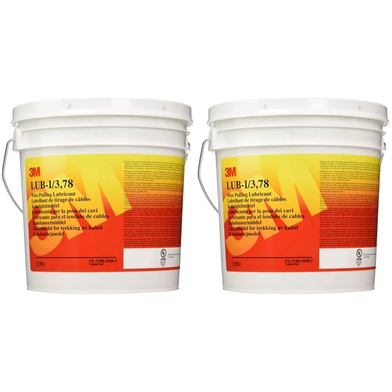 3M Wire Pulling Lubricant, LUB-I 3.78l (Pack of 2) - Image 1