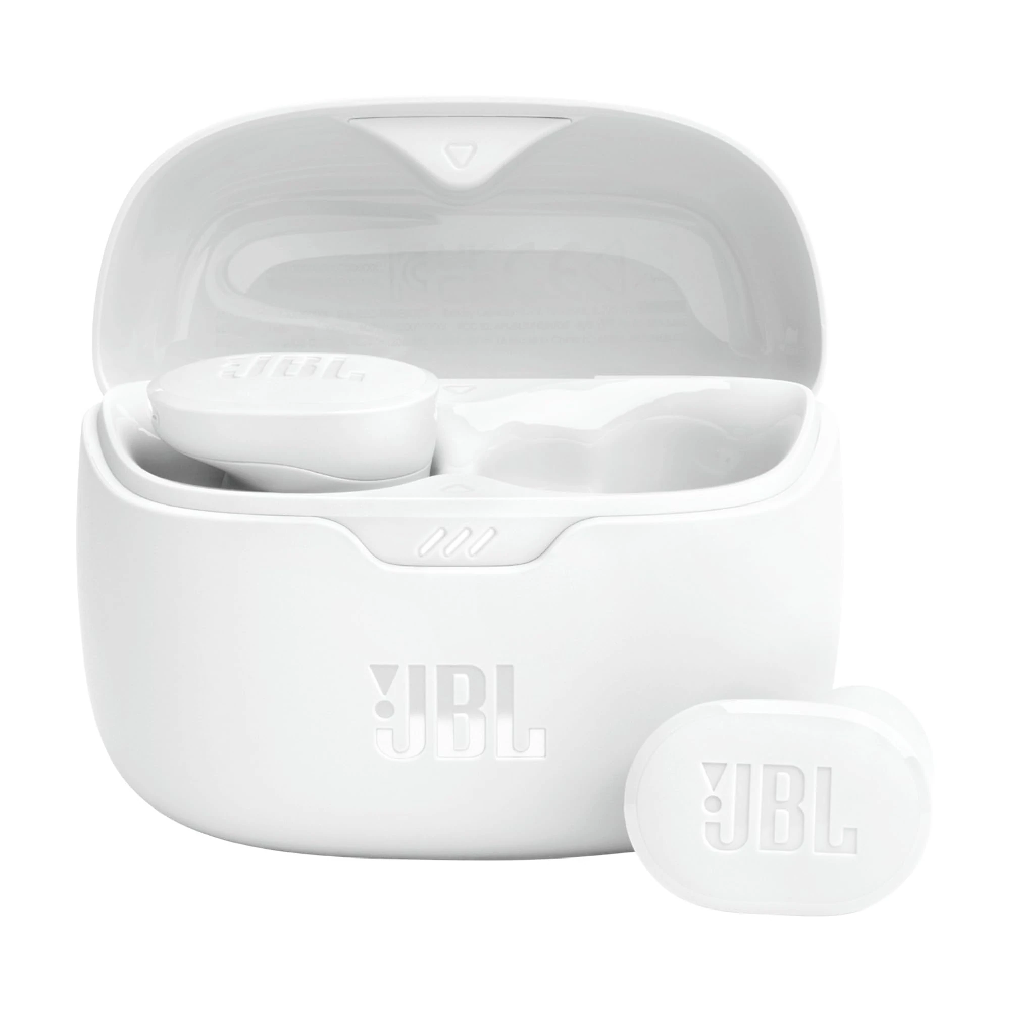 JBL Tune Buds Wireless Bluetooth Earphones, Water-Resistant and Noise-Cancelling Headphones with 48-Hour Battery Life, White