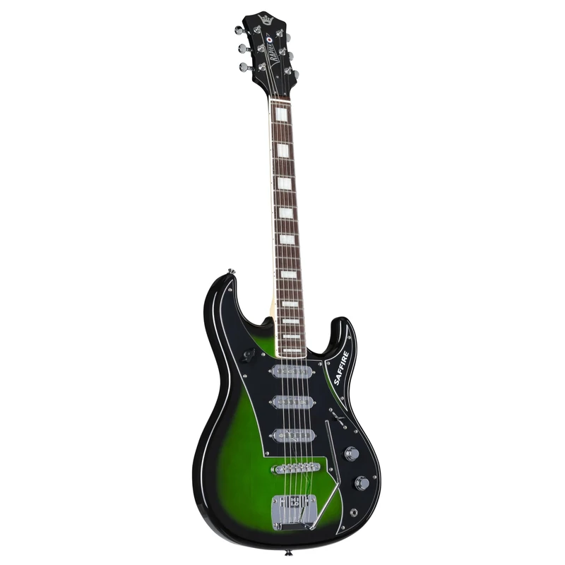 SAFFIRE 6 ELECTRIC GUITAR - GREENBURST