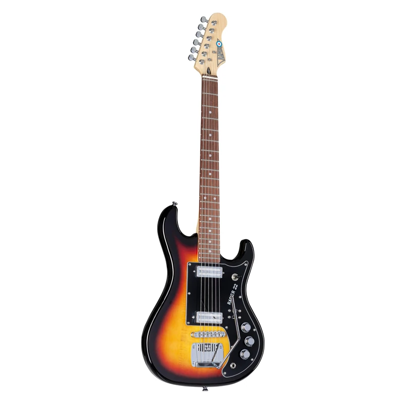 RAPIER 22 ELECTRIC GUITAR - 3 TONE SUNBURST