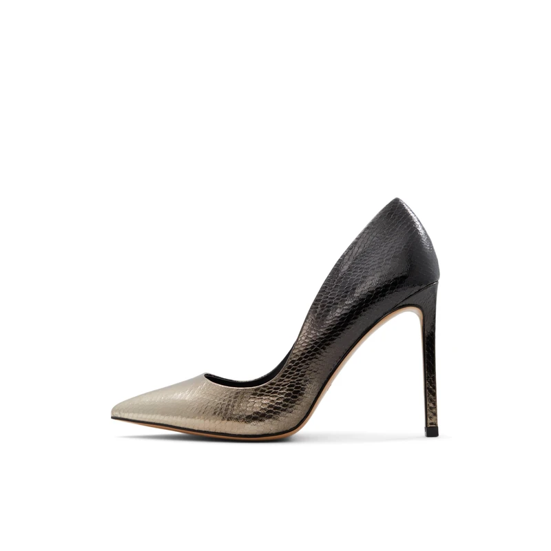 Aldo Women's Lala Pump, Black/Gold Multi, 6 UK