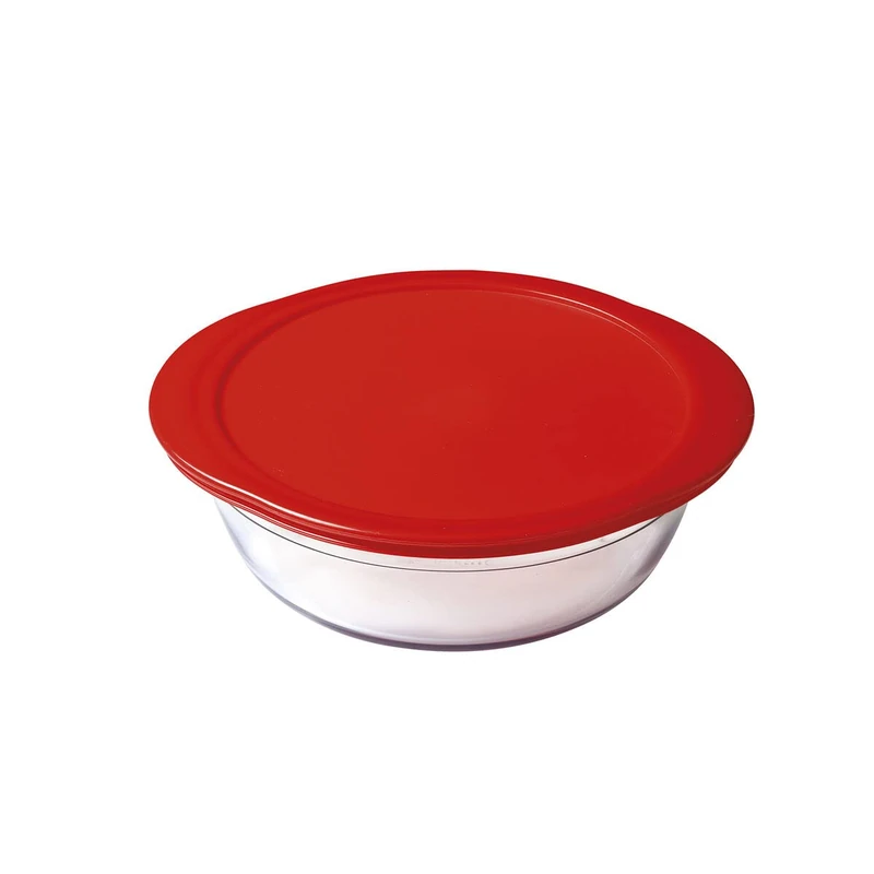 Ô Cuisine Round Lunch Box with Lid, Standard - Image 1