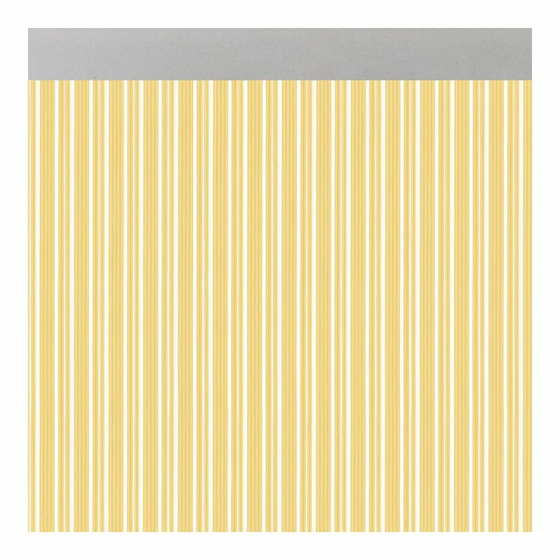 ACUDAM M63112 Transparent Honey Door Curtain 90 x 210 cm
