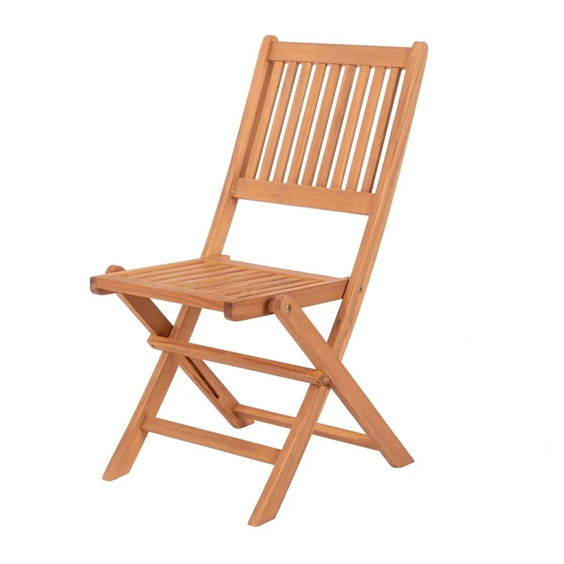 BigBuy Home Kate Garden Chair 46 x 60 x 88.5 cm Natural Acacia Wood