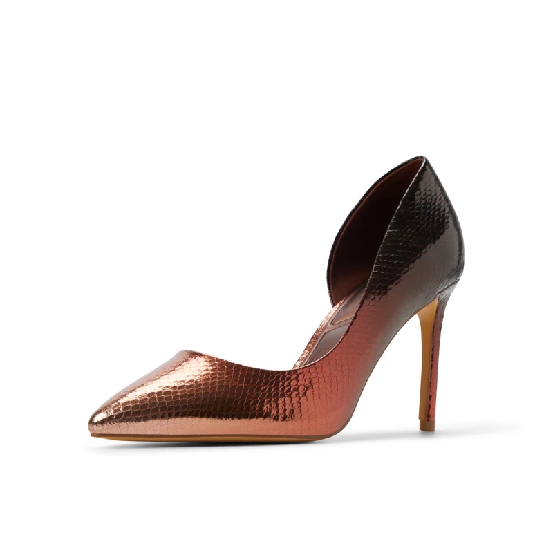 Aldo Women's Brandie Pump, Bronze, 2 UK