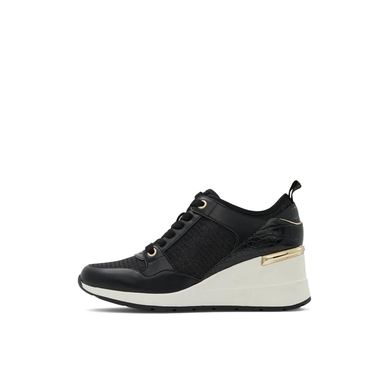 Aldo Women's Kourtt Sneaker, Black, 9.5 UK