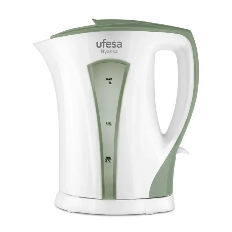 UFESA HERVIDOR NYASSA 2200W 1 7L BCO/Verde - Image 1
