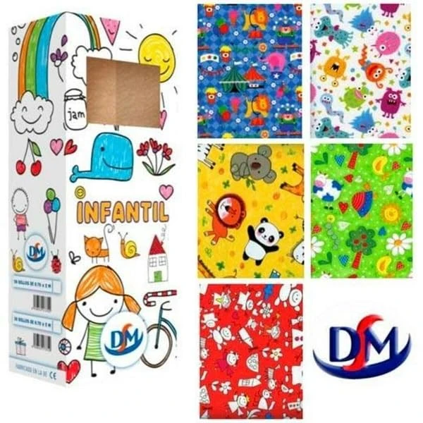 DM - Gift Wrapping Paper, Multicoloured (S8421200)