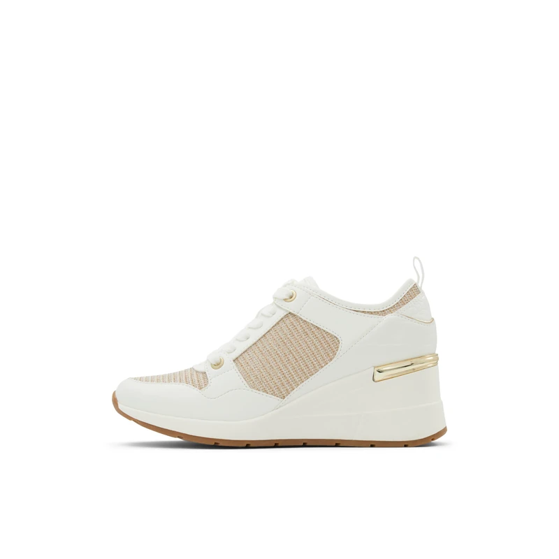 Aldo Women's Kourtt Sneaker, White, 7 UK