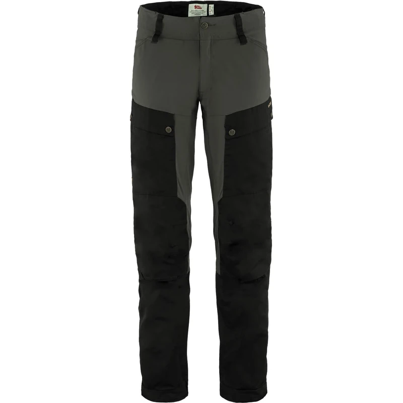 Fjallraven 87176-550-018 Keb Trousers M Pants Men's Black-Stone Grey Size 46/S