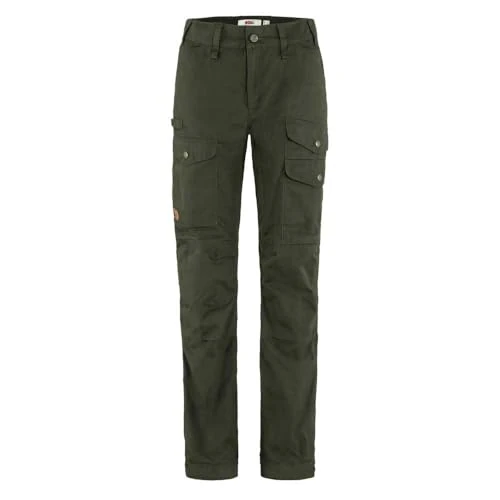 Fjallraven 86702-662 Vidda Pro Ventilated TRS W Pants Women's Deep Forest Size 48/S