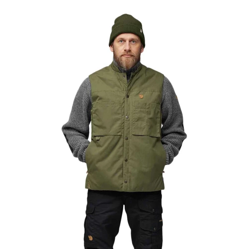Fjallraven 86708-625 Singi Padded Vest M Sports vest Men's Laurel Green Size L