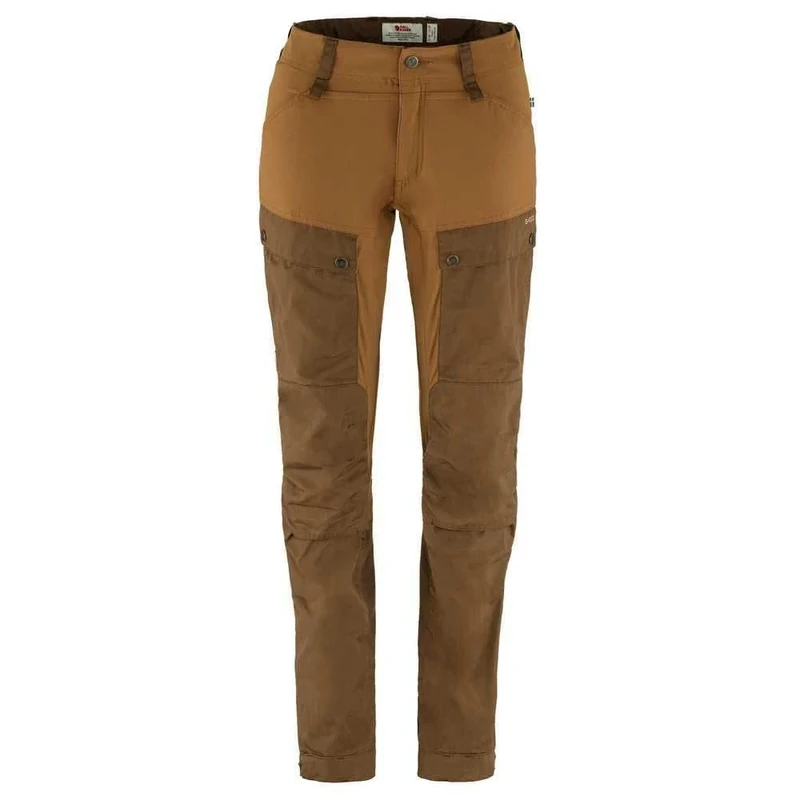 Fjallraven 86705-248-230 Keb Trousers Curved W Pants Women's Timber Brown-Chestnut Size 40/R