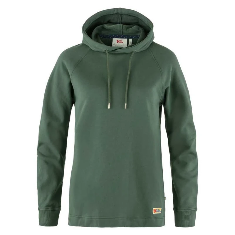 Fjallraven 86987-679 Vardag Hoodie W Sweatshirt Women's Deep Patina Size XS