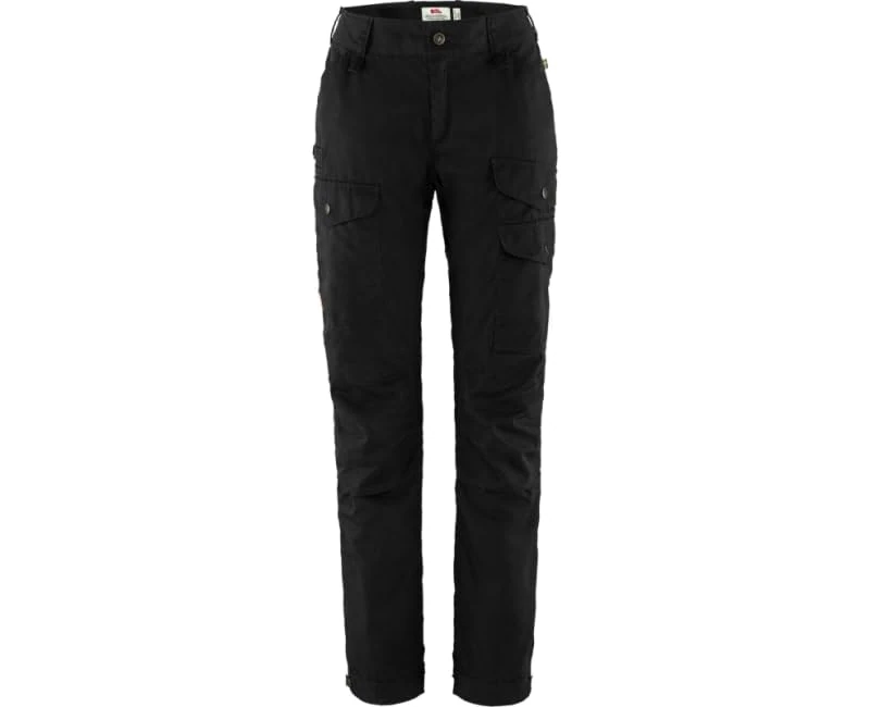 Fjallraven 86702-550 Vidda Pro Ventilated TRS W Pants Women's Black Size 34/S