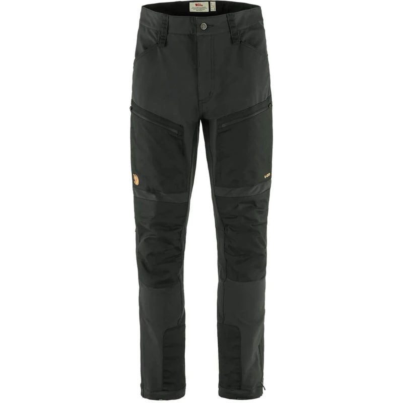 FJALLRAVEN 87160-550-550 Keb Agile Winter Trousers M Pants Men's Black-Black Size 52/L