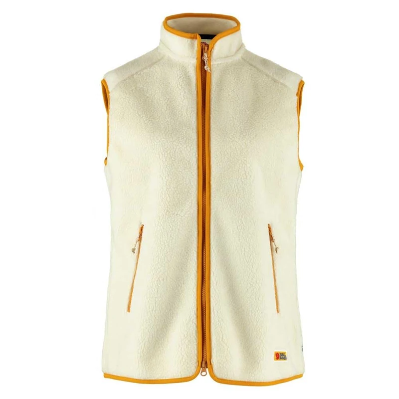 Fjallraven 86994-113 Vardag Pile Fleece Vest W Sports vest Women's Chalk White Size L