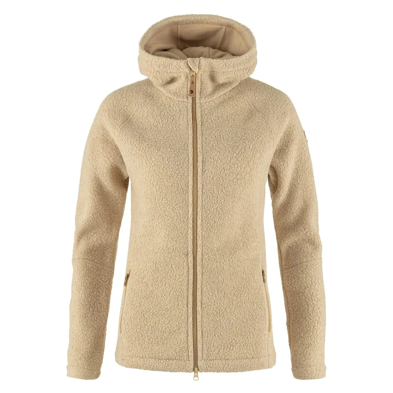 FJALLRAVEN 89666-196 Kaitum Fleece W Sweatshirt Women's Dune Beige Size XXS