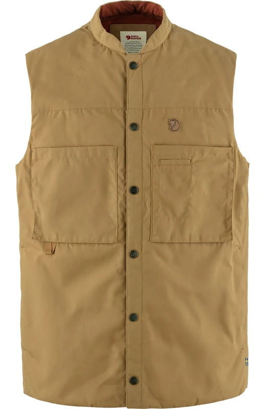Fjallraven 86708-232 Singi Padded Vest M Sports vest Men's Buckwheat Brown Size M
