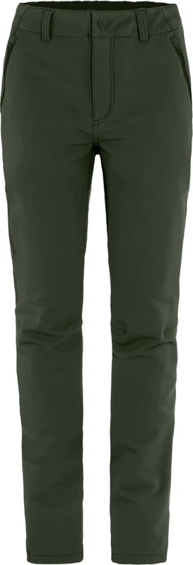 Fjallraven 87174-662 Abisko Winter Stretch Trousers W Pants Women's Deep Forest Size 36/R