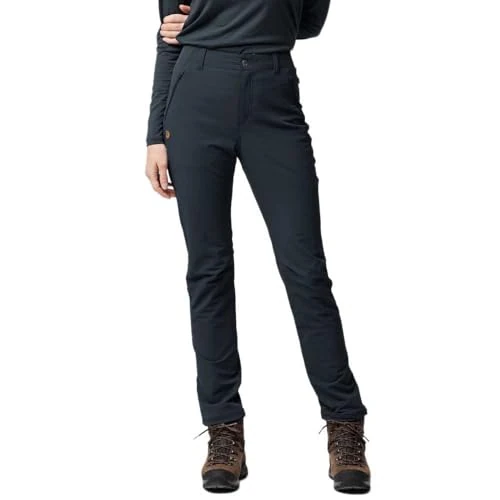FJALLRAVEN 87174-555 Abisko Winter Stretch Trousers W Pants Women's Dark Navy Size 46/S